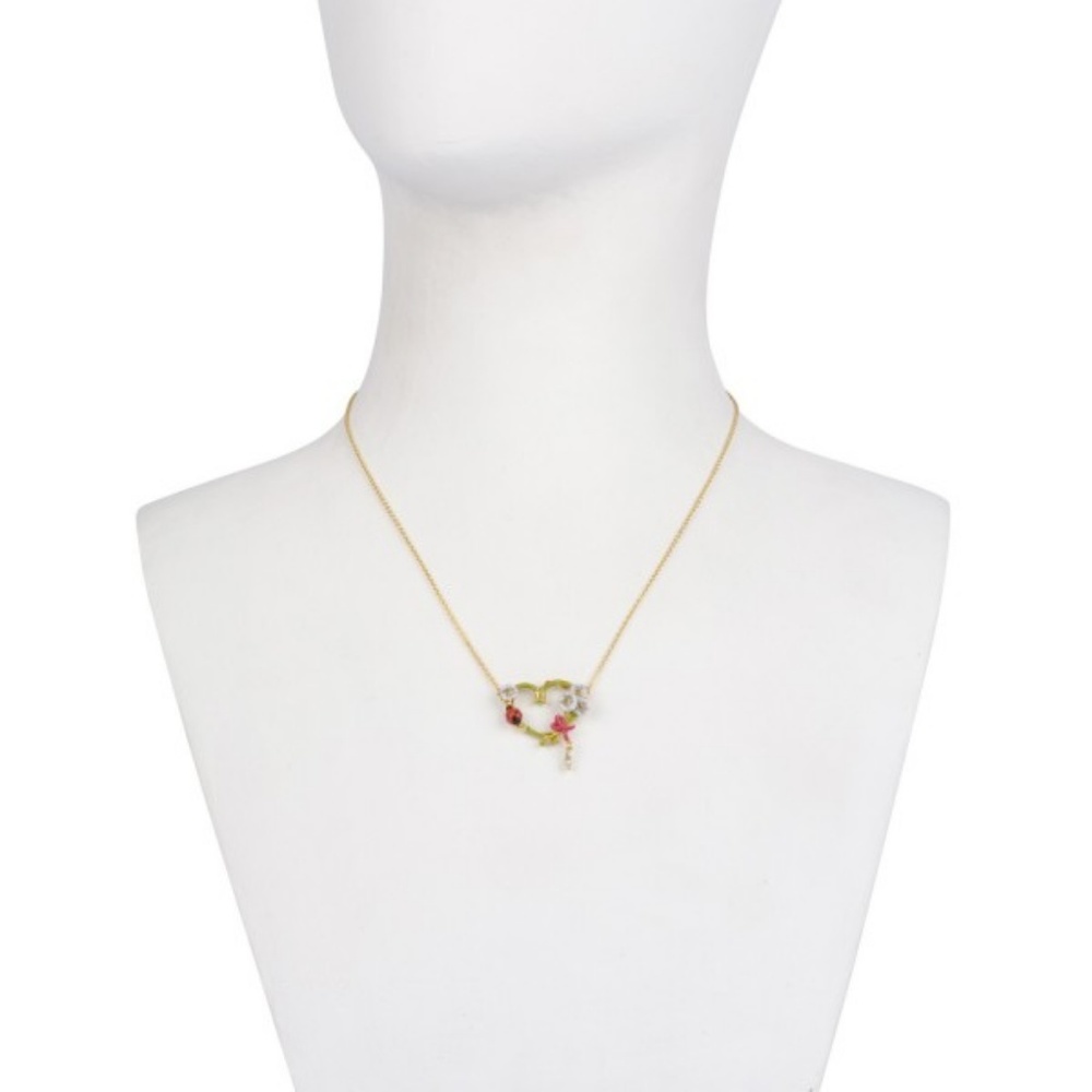 Les Nereides Gold Jewelry Heart Necklace **SOLD** - Picture 7 of 8